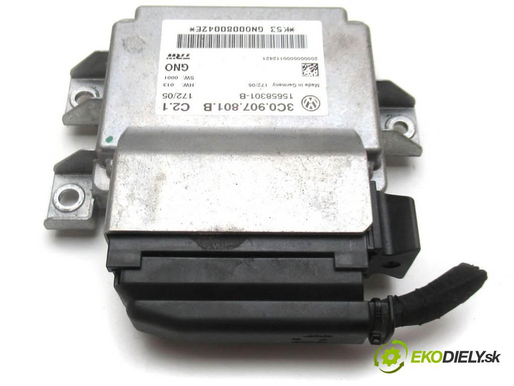 Volkswagen Passat B6    SEDAN 4D 1.9TDI 105KM 05-10  Modul brzdy ručnej brzdy 3C0907801B