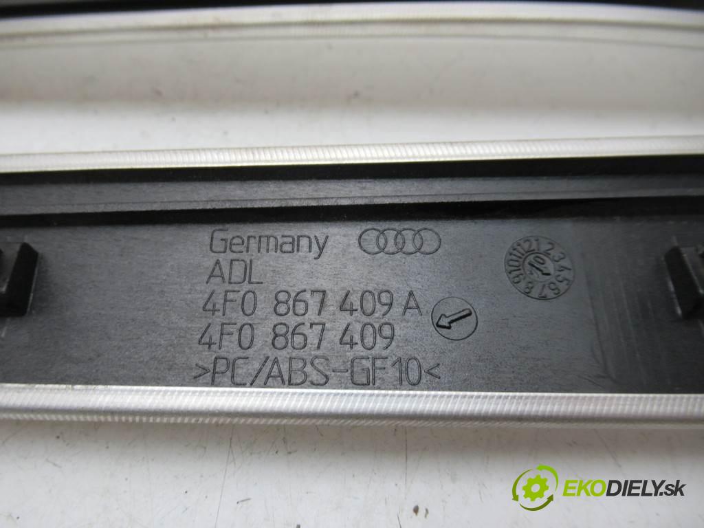 Audi A6 C6    SEDAN QUATTRO 3.0TDI 211KM 04-08  lišty kryt - 4F0867409 4F1853190 (Lišty)