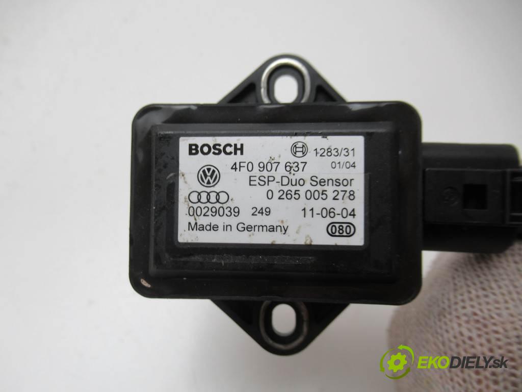 Audi A6 C6    SEDAN QUATTRO 3.0TDI 211KM 04-08  Snímač senzor ESP 4F0907637 (Snímače)