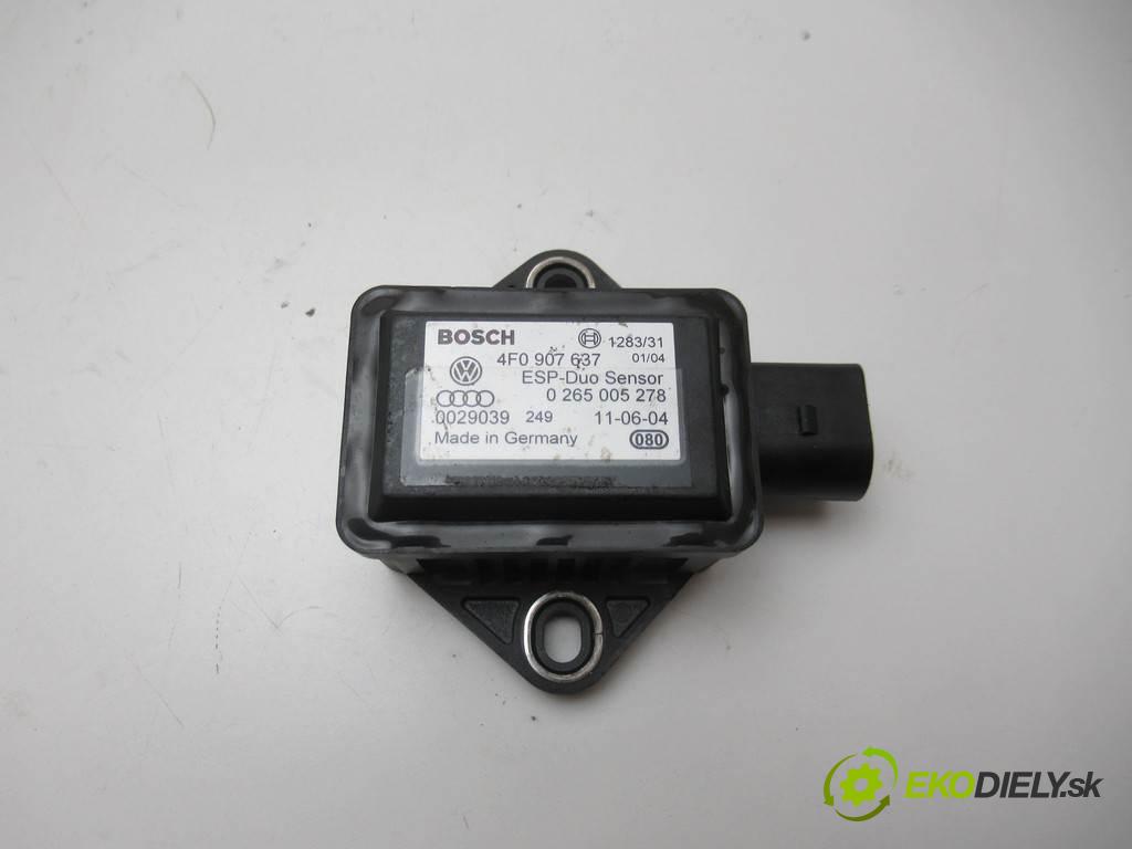 Audi A6 C6    SEDAN QUATTRO 3.0TDI 211KM 04-08  Snímač senzor ESP 4F0907637 (Snímače)