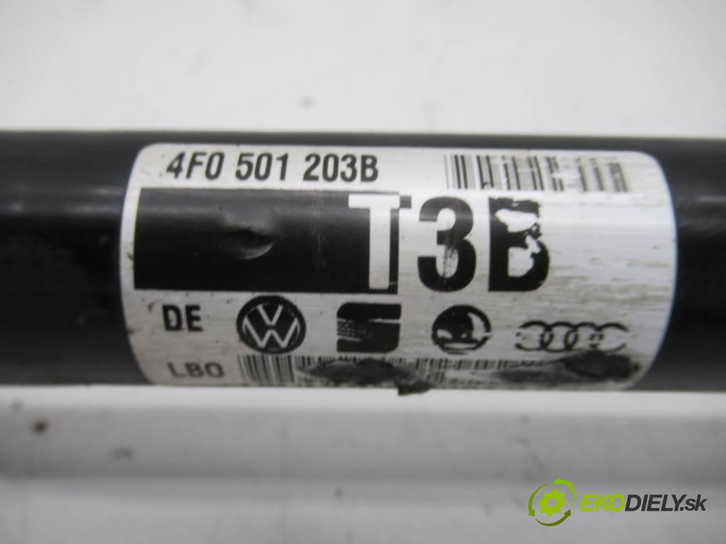 Audi A6 C6    SEDAN QUATTRO 3.0TDI 211KM 04-08  Poloos pravá zadná 4F0501203B (Ostatné)