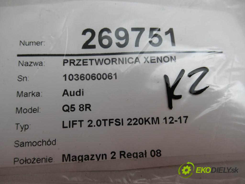 Audi Q5 8R    LIFT 2.0TFSI 220KM 12-17  Menič XENON 1036060061 (Riadiace jednotky xenónu)