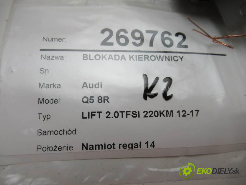 Audi Q5 8R    LIFT 2.0TFSI 220KM 12-17  blokáda volantu  (Ostatné)