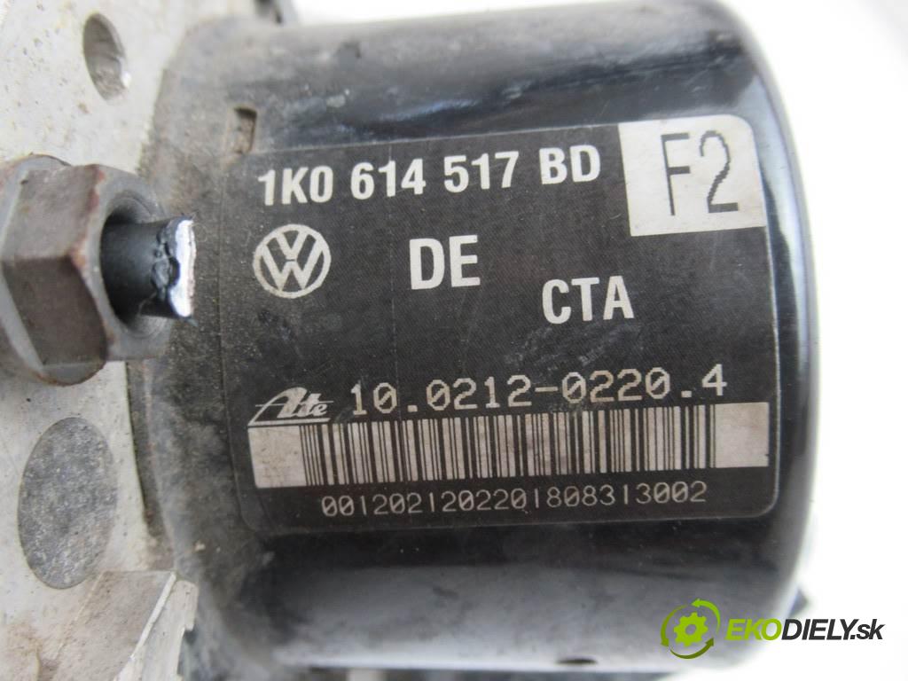 Volkswagen Golf V  2008 59 kW HATCHBACK 3D 1.4B 80KM 03-09 1400 Pumpa ABS 1K0614517BD (Pumpy ABS)