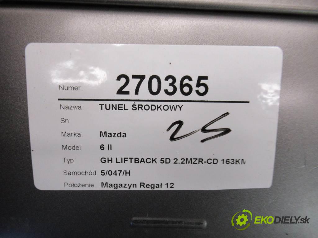 Mazda 6 II  2010 120 kW GH LIFTBACK 5D 2.2MZR-CD 163KM 07-12 2200 Tunel středový  (Středový tunel / panel)
