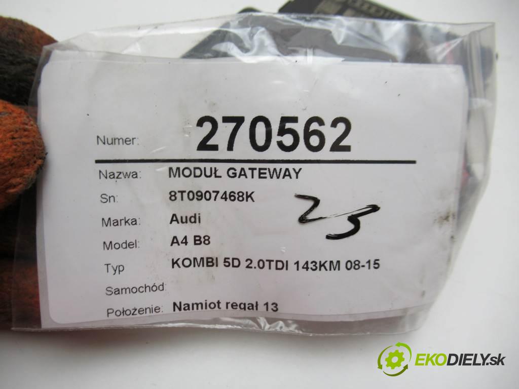Audi A4 B8    KOMBI 5D 2.0TDI 143KM 08-15  Modul GATEWAY 8T0907468K