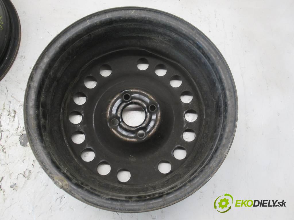 Fiat Grande Punto    15 6J 4X100 ET43  disky plechové - 15  (Plechové)