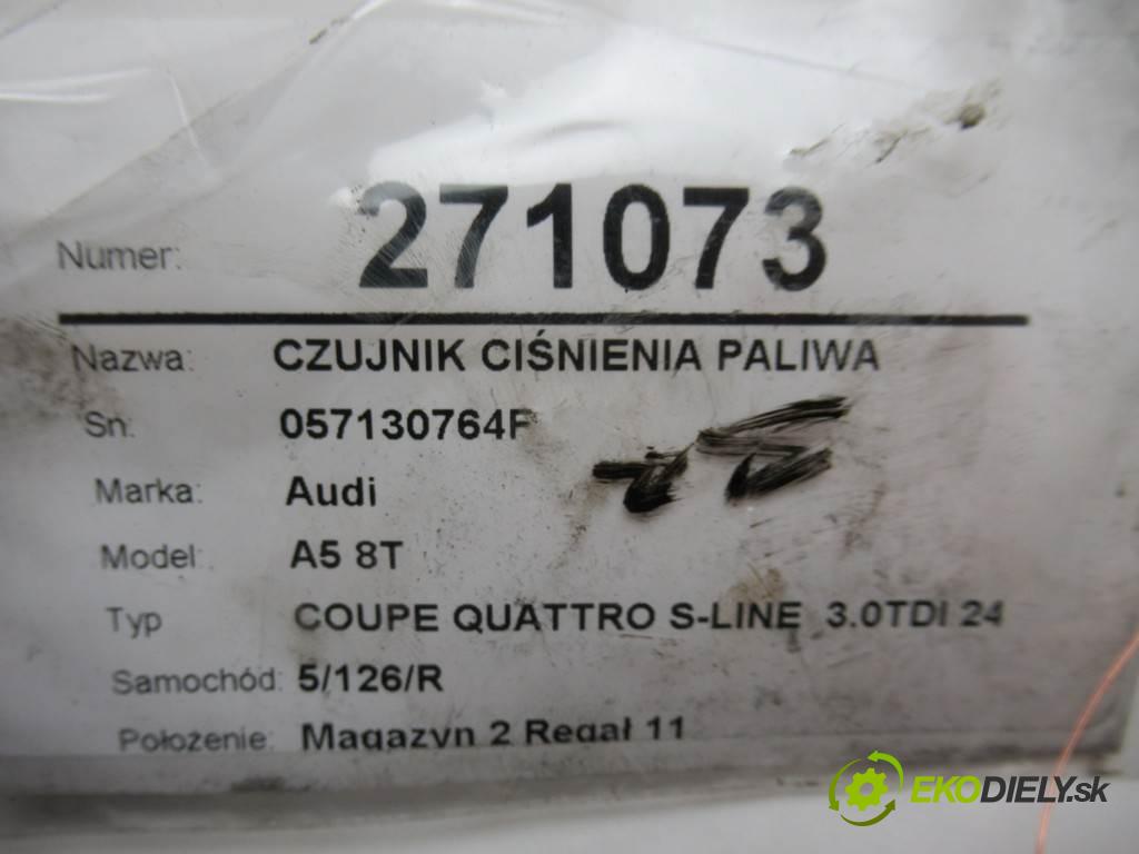 Audi A5 8T  2007 176 kW COUPE QUATTRO S-LINE  3.0TDI 240KM 07-11 3000 Snímač paliva 057130764F