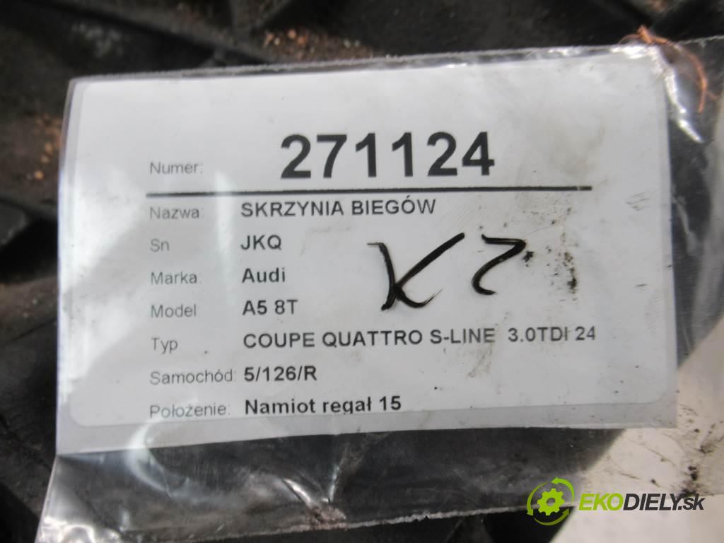 Audi A5 8T  2007 176 kW COUPE QUATTRO S-LINE  3.0TDI 240KM 07-11 3000 převodovka - JKQ (Převodovky)