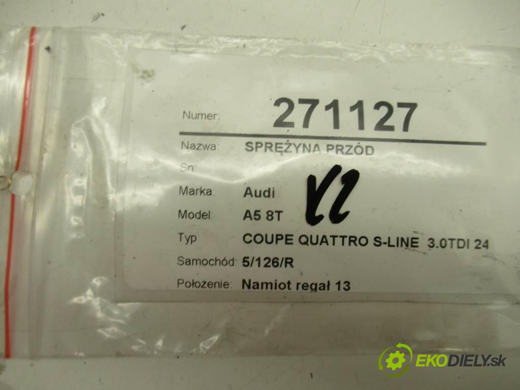 Audi A5 8T  2007 176 kW COUPE QUATTRO S-LINE  3.0TDI 240KM 07-11 3000 Pružina predný  (Ostatné)