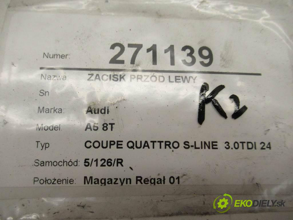 Audi A5 8T  2007 176 kW COUPE QUATTRO S-LINE  3.0TDI 240KM 07-11 3000 Brzdič strmeň predný ľavy  (Ostatné)