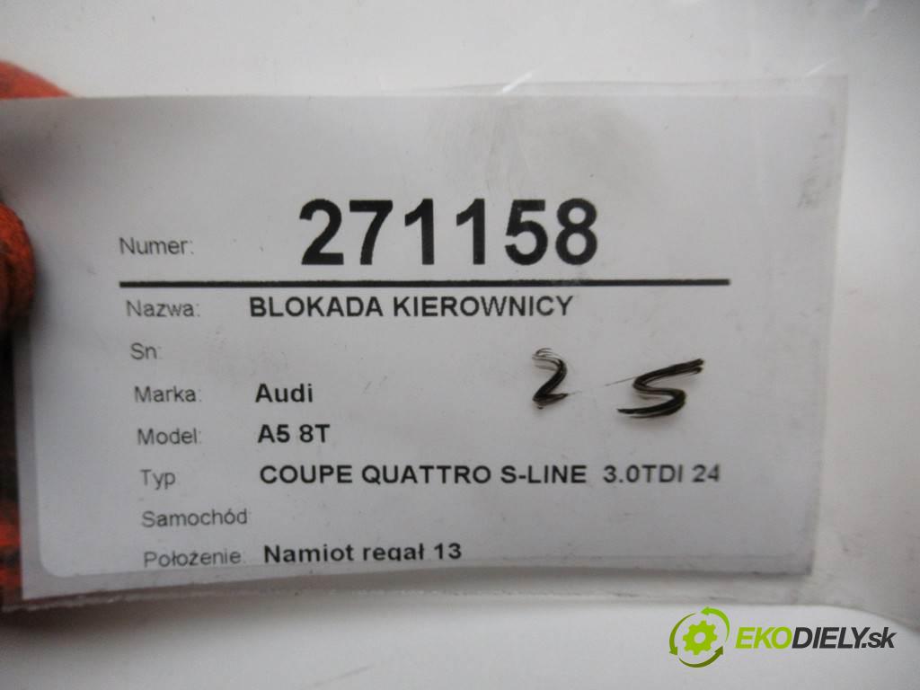 Audi A5 8T    COUPE QUATTRO S-LINE  3.0TDI 240KM 07-11  blokáda volantu 8K0905852C (Ostatní)
