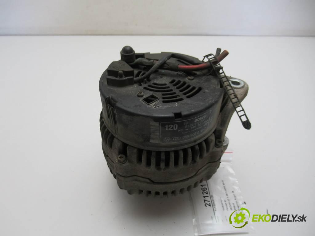 Volkswagen Passat B5  1998 92kw SEDAN 4D 1.8B 125KM 96-01 1800 Alternátor 058903016C (Alternátory)