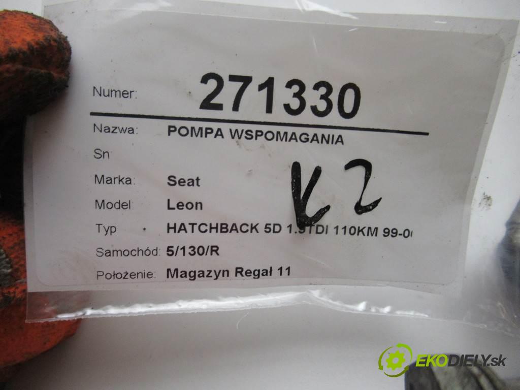Seat Leon  2005 81 kW HATCHBACK 5D 1.9TDI 110KM 99-06 1900 Pumpa servočerpadlo 1J0422154A (Servočerpadlá, pumpy riadenia)