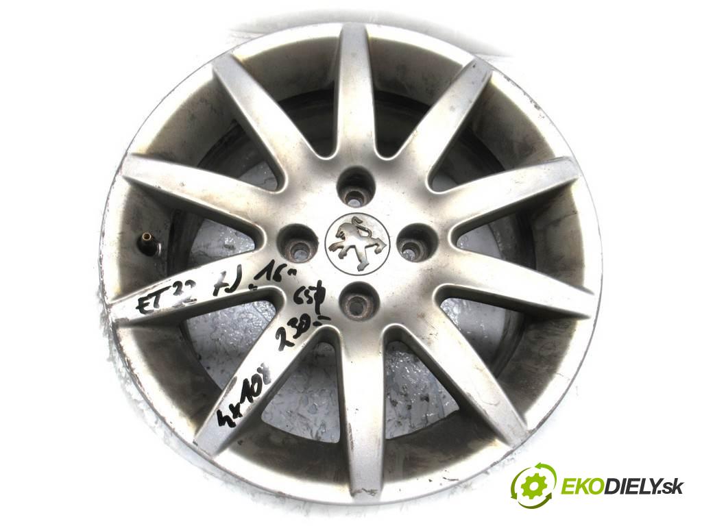 Peugeot     16 7J 4X108 ET32  disk - 16  (Hliníkové)