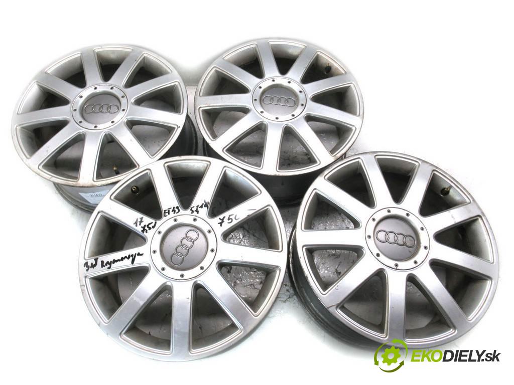 Audi     17 7,5J 5X112 ET43  disky hliníkové - 17  (Hliníkové)