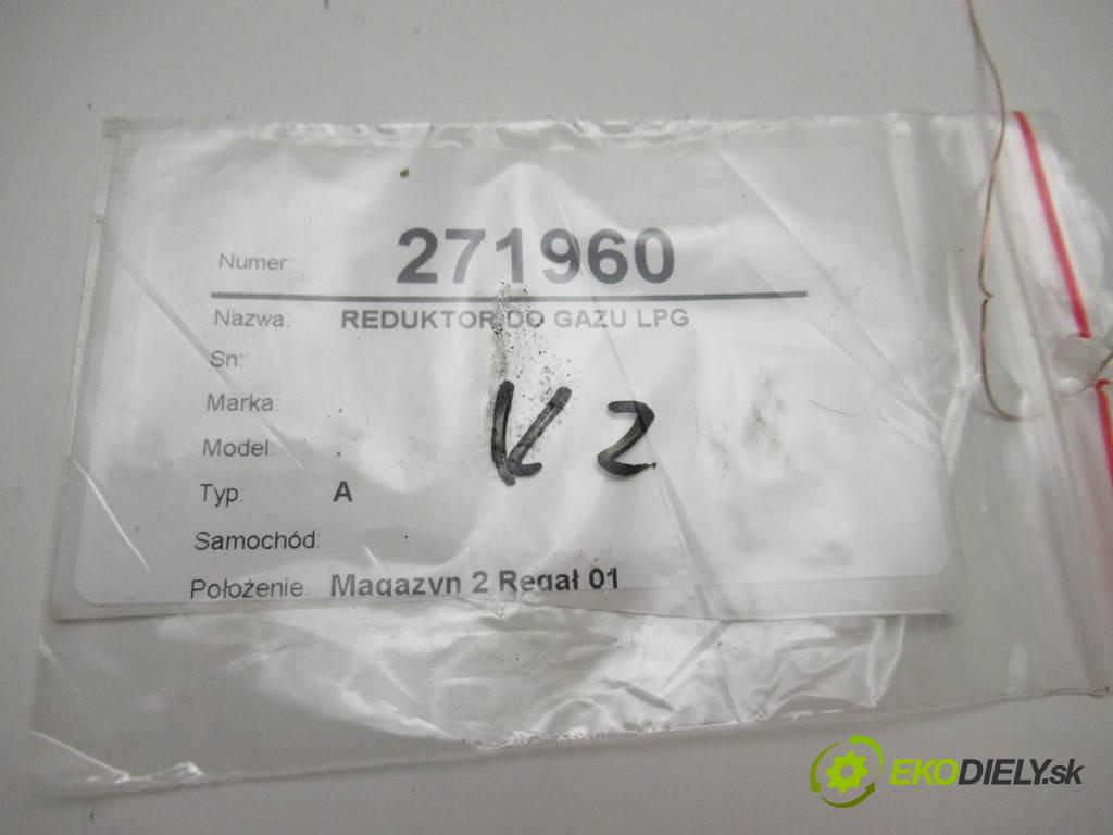 . .    A  Reduktor do plynového pedálu LPG BRC SEQUENT GENIUS (LPG)