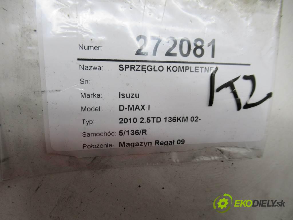 Isuzu D-MAX I  2010 100 kW 2010 2.5TD 136KM 02- 2500 Spojková sada (bez ložiska) komplet  (Kompletné sady (bez ložiska))