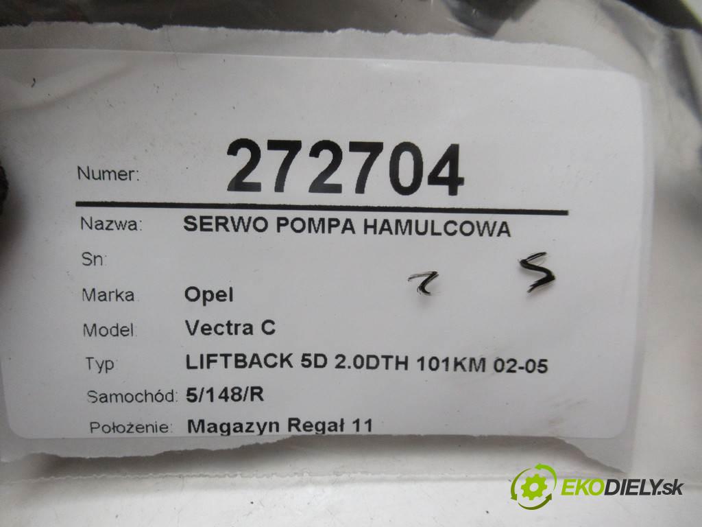 Opel Vectra C  2004 74KW LIFTBACK 5D 2.0DTH 101KM 02-05 1995 posilovač pumpa brzdová 13126709TA (Posilovače brzd)