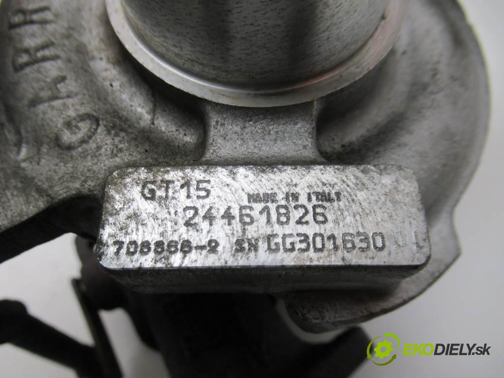 Opel Vectra C  2004 74KW LIFTBACK 5D 2.0DTH 101KM 02-05 1995 Turbodúchadlo,turbo 24461826 (Turbodúchadlá (kompletné))