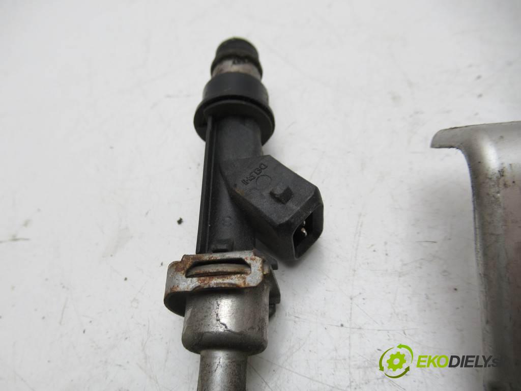 Opel Meriva  2006 77 kW 1.6B 105KM 03-12 1600 Lišta vstrekovacia Vstrekovacie ventily 25343299 (Vstrekovacie lišty)