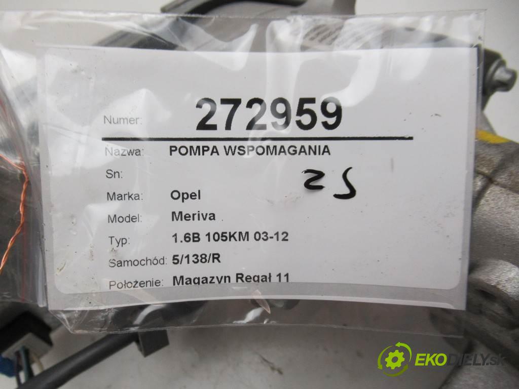Opel Meriva  2006 77 kW 1.6B 105KM 03-12 1600 Pumpa servočerpadlo 26108652 (Servočerpadlá, pumpy riadenia)