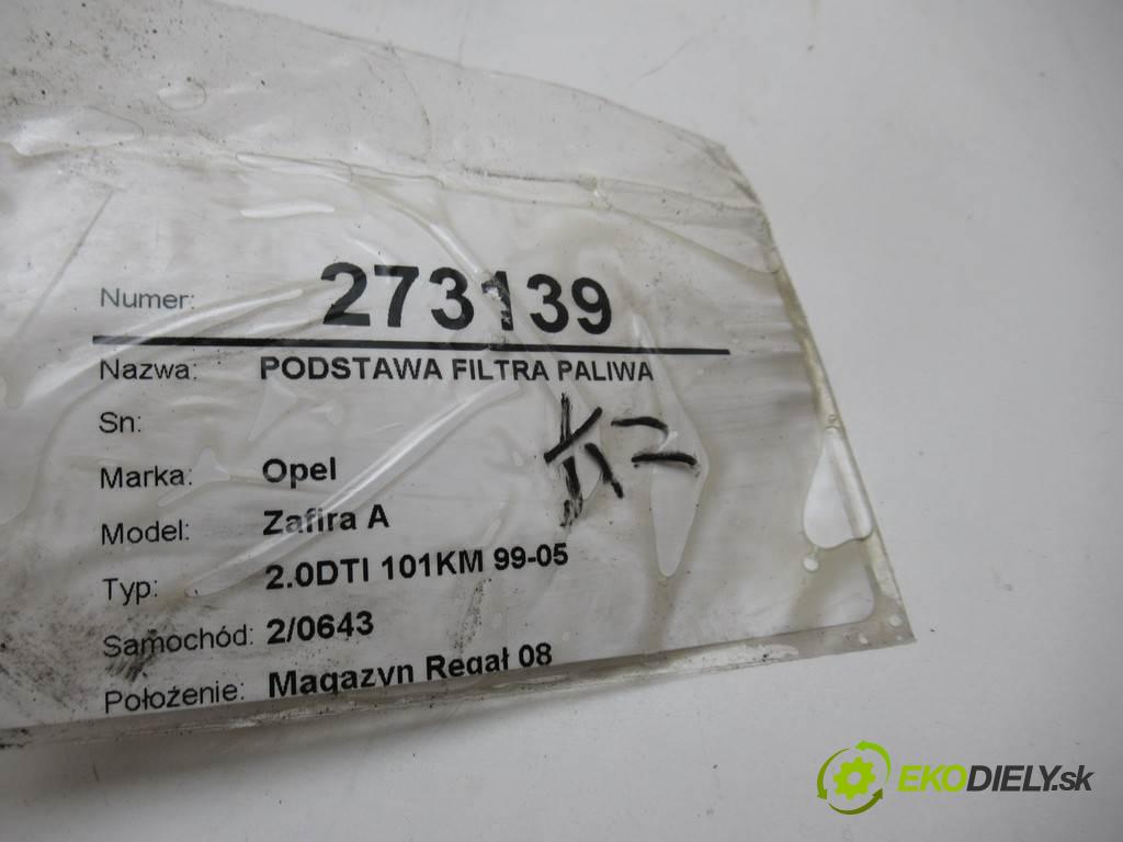 Opel Zafira A  2002 74KW 2.0DTI 101KM 99-05 2000 obal filtra paliva 24424887 (Kryty palivové)