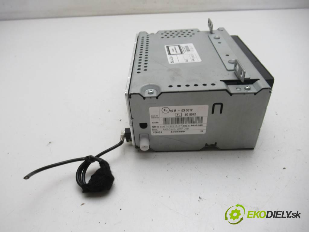 FORD FOCUS III 2010 - 2022    1.5 TDCi 70 kW [95 KM] olej napędowy 2014 - 2017  RADIO BM5T-18C815-DT (Audio zariadenia)