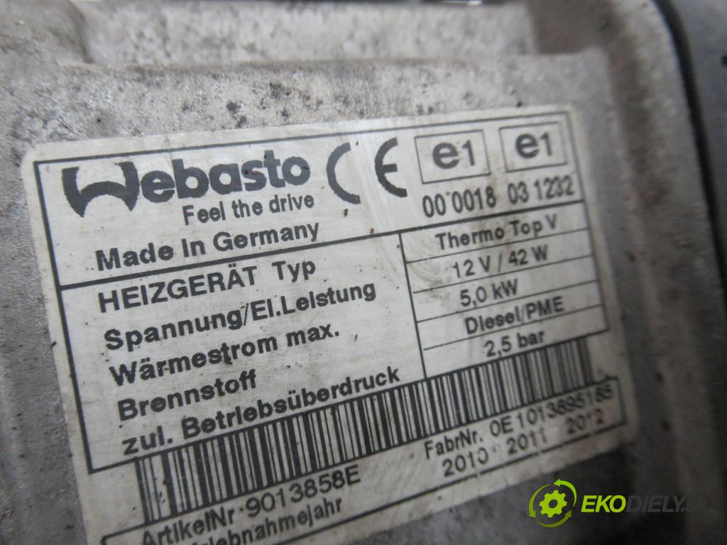 Volkswagen Touran  2010 77 kW LIFT 1.9TDI 105KM 06-10 1900 Webasto 1K0815065AG (Webasto ohřívače)