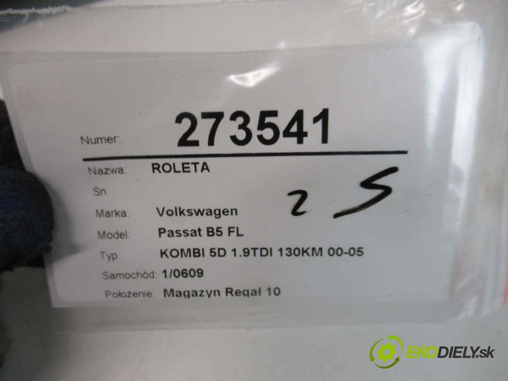 Volkswagen Passat B5 FL  2003 96kw KOMBI 5D 1.9TDI 130KM 00-05 1900 Roleta  (Rolety kufra)