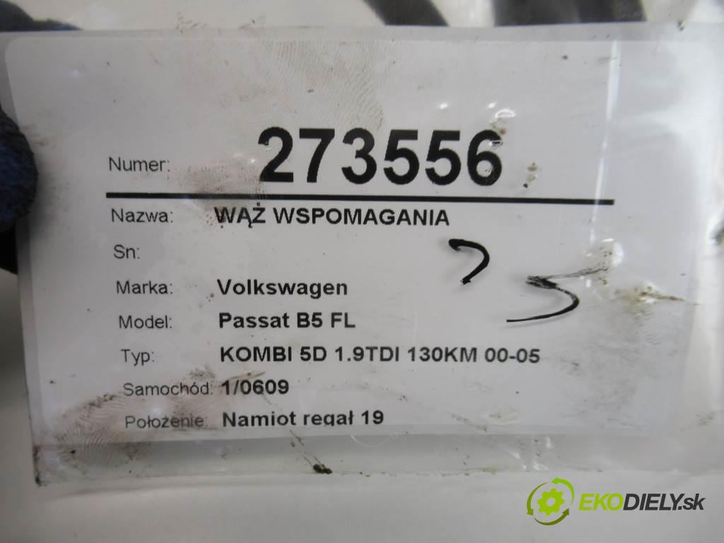 Volkswagen Passat B5 FL  2003 96kw KOMBI 5D 1.9TDI 130KM 00-05 1900 hadica servočerpadlo  (Rúrky, hadice servočerpadla)