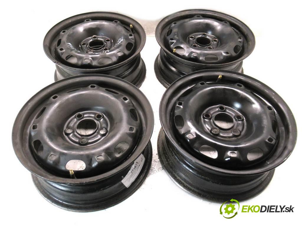 Skoda     14 6J 5X100 ET43  disky plechové - 14  (Plechové)