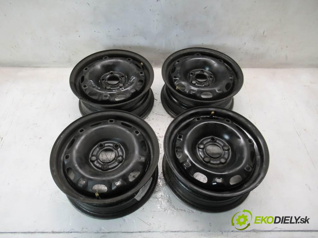 Skoda     14 6J 5X100 ET43  disky plechové - 14  (Plechové)