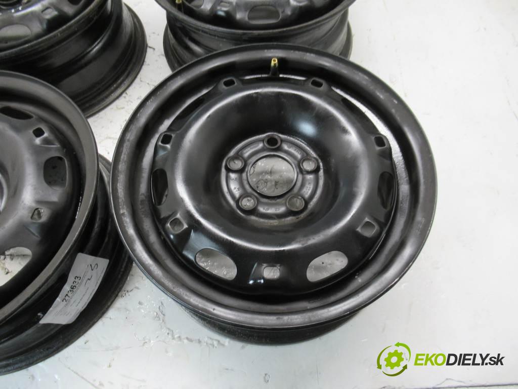 Skoda     14 6J 5X100 ET43  disky plechové - 14  (Plechové)