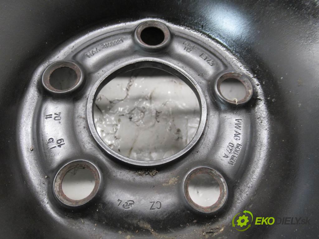 Skoda     14 6J 5X100 ET43  disky plechové - 14  (Plechové)