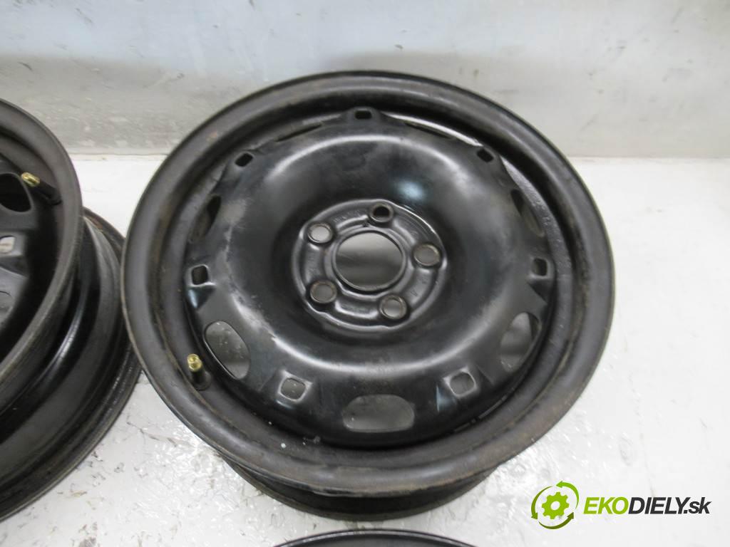 Skoda     14 6J 5X100 ET43  disky plechové - 14  (Plechové)
