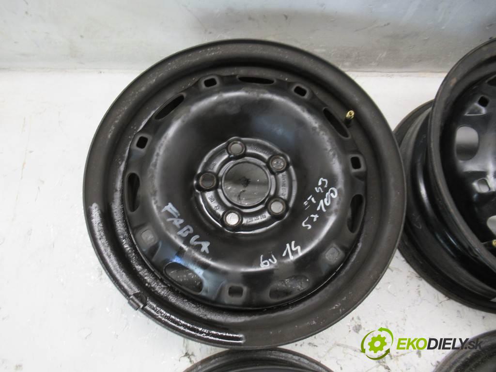 Skoda     14 6J 5X100 ET43  disky plechové - 14  (Plechové)