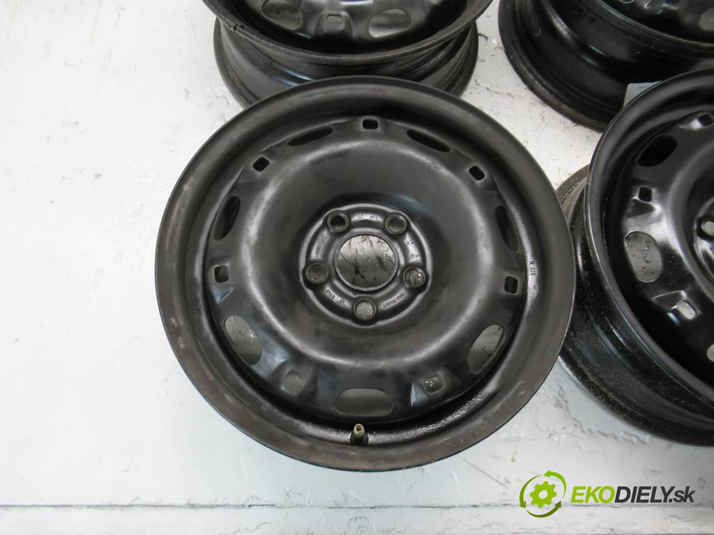 Skoda     14 6J 5X100 ET43  disky plechové - 14  (Plechové)