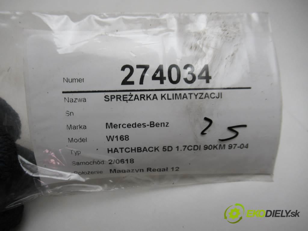 Mercedes-Benz W168  2000 42 kW HATCHBACK 5D 1.7CDI 90KM 97-04 1700 kompresor klimatizace 447200-976 (Kompresory)