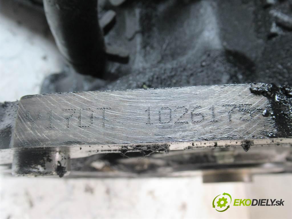 Opel Meriva  2004 55 kW 1.7DTI 75KM 02-10 1700 Motor Y17DT (Motory (kompletné))