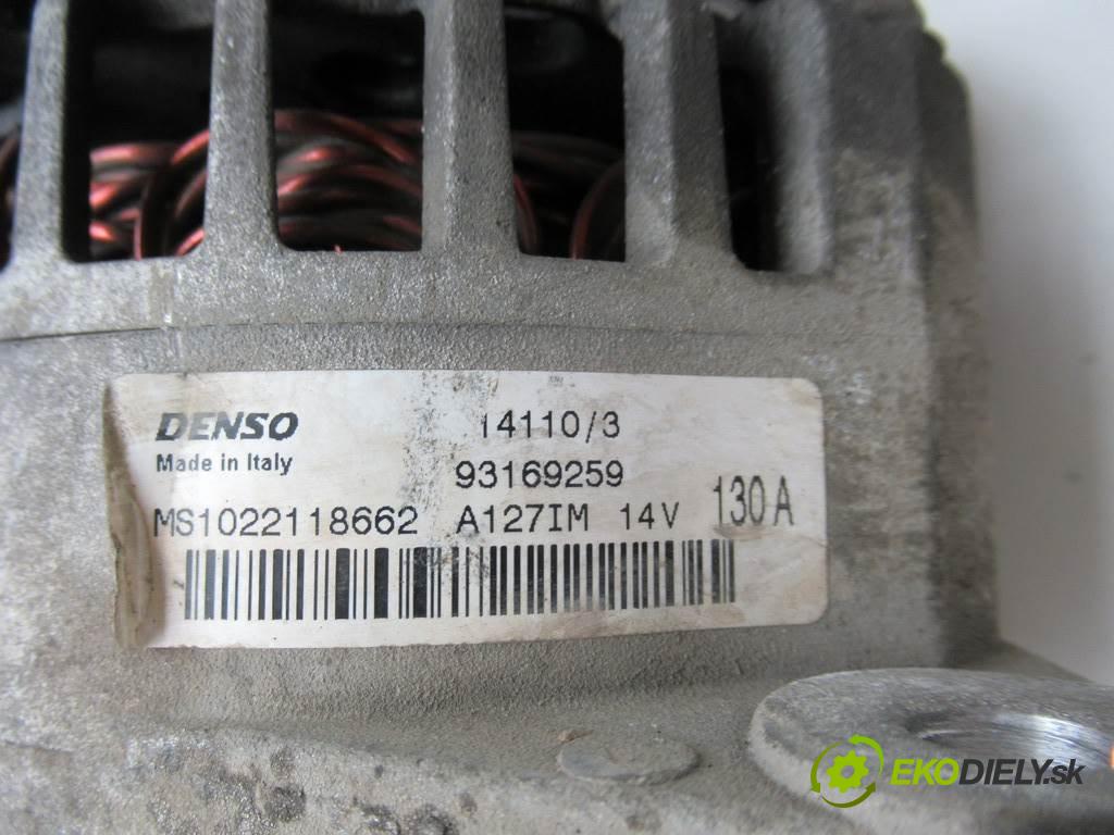 Opel Astra H  2005 110 kW KOMBI 5D 1.9CDTI 150KM 04-14 1900 Alternátor 93169259 (Alternátory)