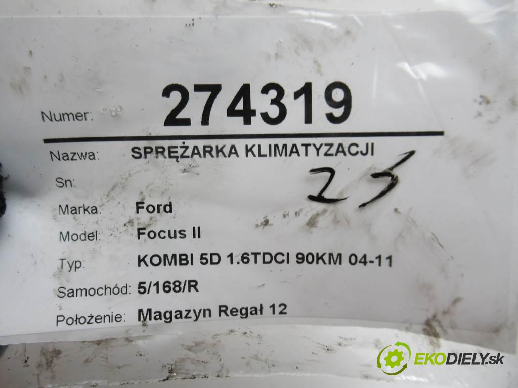 Ford Focus II  2007 66 kW KOMBI 5D 1.6TDCI 90KM 04-11 1600 kompresor klimatizace 3M5H-19D629-KF (Kompresory)