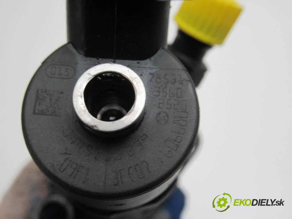 Ford Focus II  2007 66 kW KOMBI 5D 1.6TDCI 90KM 04-11 1600 Vstrekovacie ventily 0445110239 (Vstrekovacie ventily)