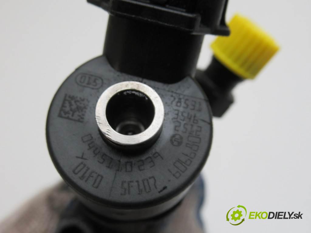 Ford Focus II  2007 66 kW KOMBI 5D 1.6TDCI 90KM 04-11 1600 Vstrekovacie ventily 0445110239 (Vstrekovacie ventily)