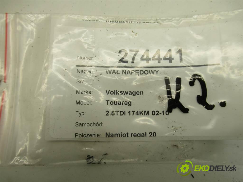 Volkswagen Touareg    2.5TDI 174KM 02-10  Kardaň, hriadeľ hnací  (Kardaňové hriadele)