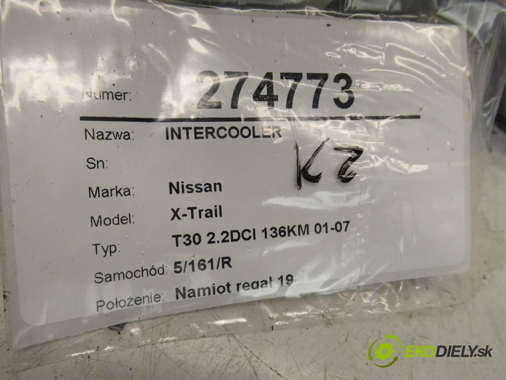 Nissan X-Trail  2003 84 kW T30 2.2DCI 136KM 01-07 2200 intercooler  (Intercoolery (chladiče nasávaného vzduchu))