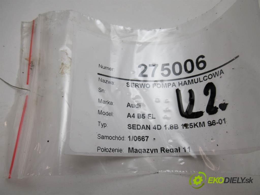 Audi A4 B5 FL  1997 92 kW SEDAN 4D 1.8B 125KM 96-01 1800 Posilovač Pumpa brzdová 8D0612105F (Posilňovače bŕzd)