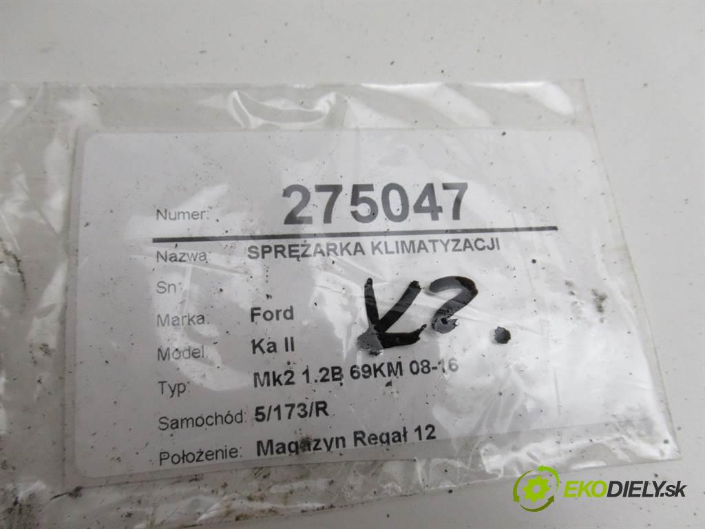 Ford Ka II  2014 51 kW Mk2 1.2B 69KM 08-16 1200 kompresor klimatizace 51747318 (Kompresory)