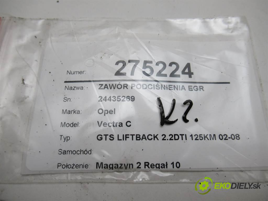 Opel Vectra C    GTS LIFTBACK 2.2DTI 125KM 02-08  ventil tlaku EGR 24435269