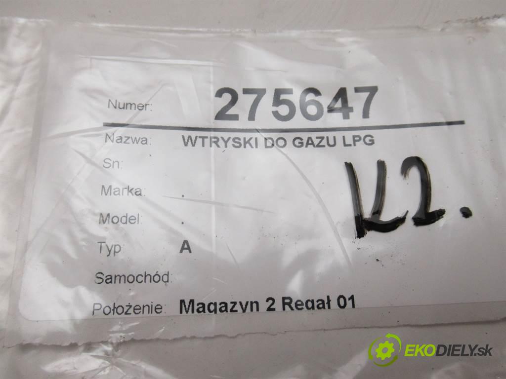 . .    A  vstřikovače do plynového pedálu LPG VALTEK